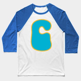 Letter C Soul Wave Baseball T-Shirt